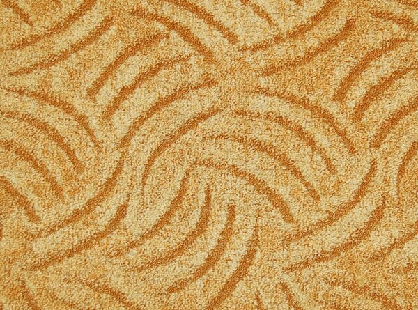Metrážový koberec Tango 283 Oranžový - Rozměr na míru s obšitím cm