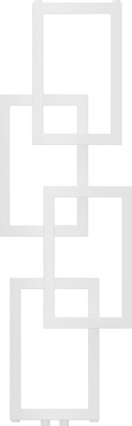 Mexen Grid, dekorativní koupelnový radiátor 1115 x 360 mm, 279 W, bílá, W215-1115-360-00-20