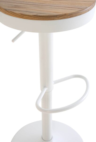 Barová židle rettal 80 cm bílá
