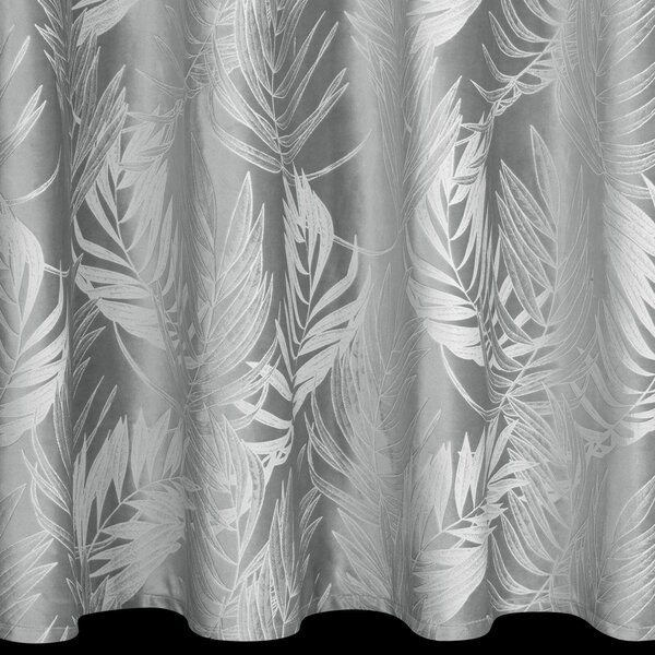ZATEMŇOVACÍ ZÁVĚS NA KROUŽCÍCH VERA 140X250 CM LISTY