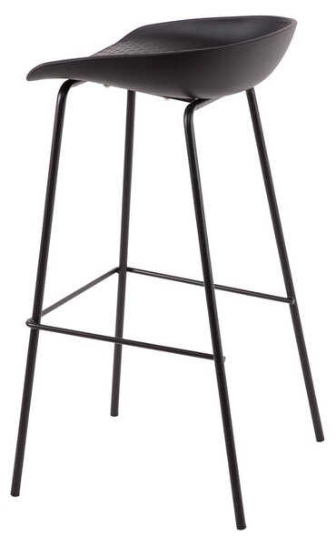 Barová židle atten 74 cm černá