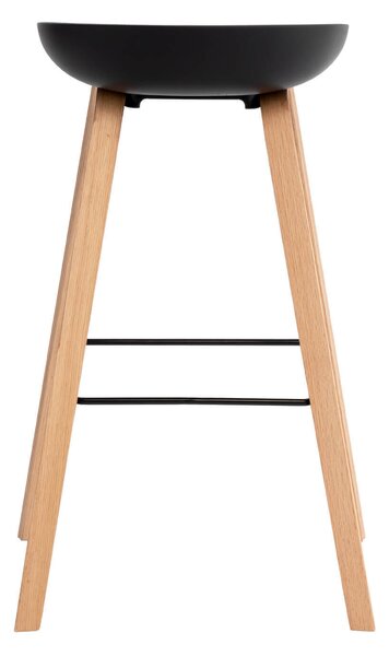 Barová židle rieno 76 cm černá