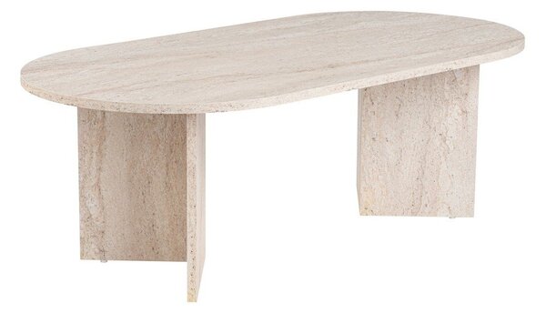 Béžový pololesklý konferenční stolek 60x119 cm Sable – Kalune Design