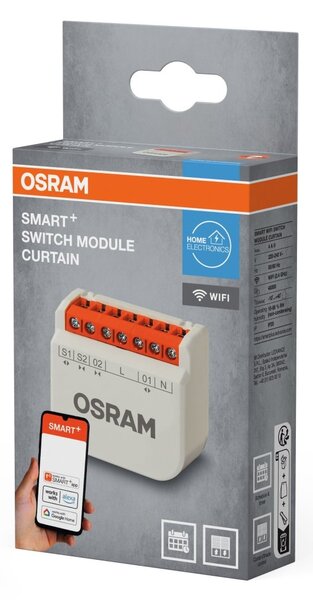 SMART+ Chytrý spínací modul WiFi bílá (žaluzie)