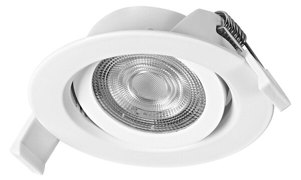 Vestavný LED reflektor nastavitelný, teplá bílá, bílá