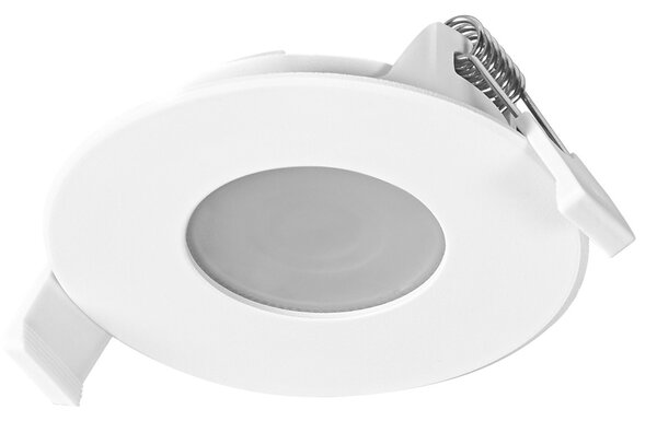 Vestavný LED reflektor 120°, teplá bílá, bílá