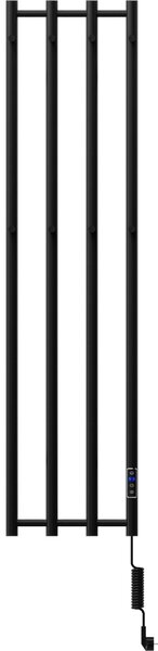 Mexen Pino, elektrické topné těleso s věšáky na ručníky 1405x347 mm, 250 W, černá, W301-1405-347-00-70