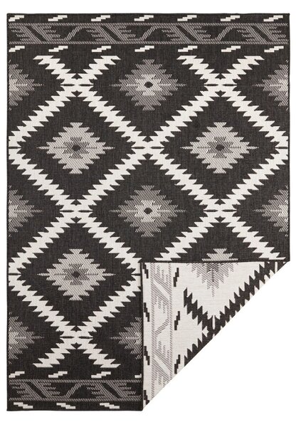 NORTHRUGS - Hanse Home koberce Kusový koberec Twin Supreme 103429 Malibu black creme ROZMĚR: 80x150