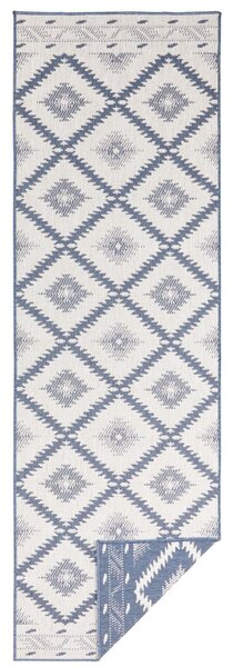 Hanse Home, DOPRODEJ: 120x170 cm Kusový koberec Twin Supreme 103430 Malibu blue creme – na ven i na doma, 120x170, modrá, chodba / předsíň