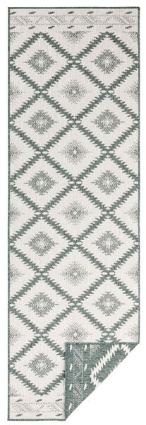 Hanse Home, Kusový koberec Twin Supreme 103431 Malibu green creme – na ven i na doma, 120x170, zelená, chodba / předsíň