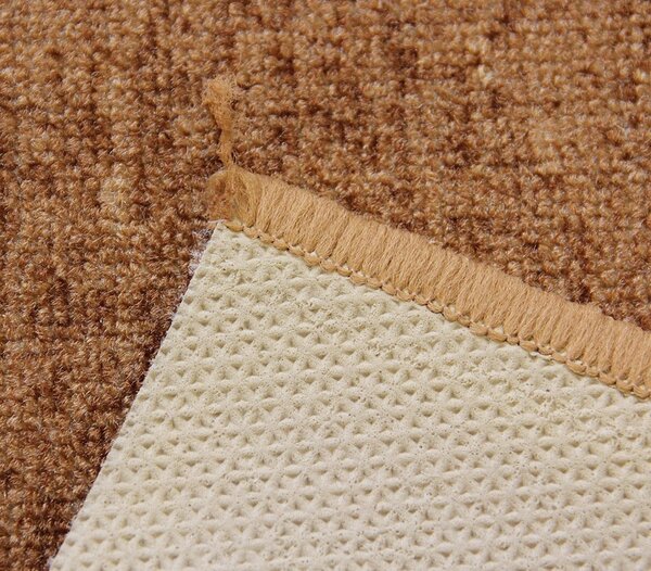 Associated Weavers, Protiskluzový běhoun na míru Bombay 33, šíře 80 cm, hnědá, chodba / předsíň