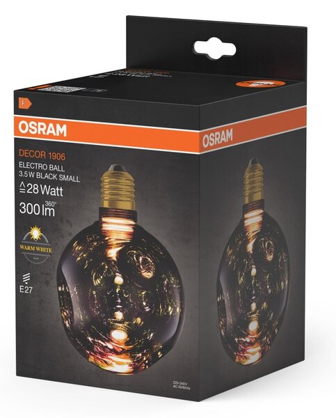 Matná LED žárovka E27 3,5 W DECOR LAMP, náhrada 28 W