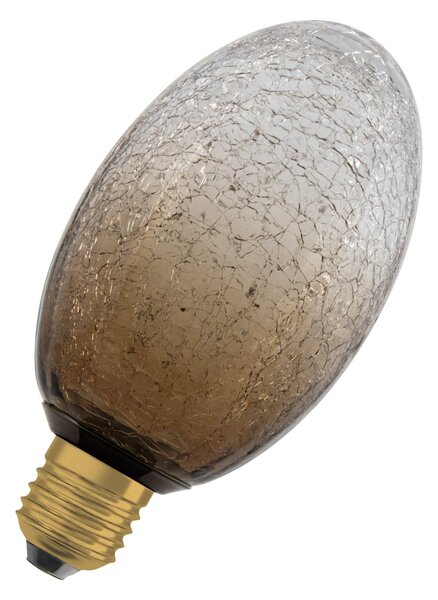 Matná LED žárovka E27 3,5 W DECOR LAMP, hnědá, dlouhá