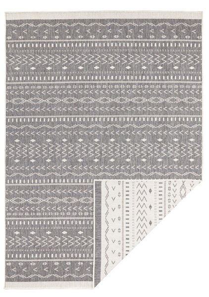 NORTHRUGS - Hanse Home, Kusový koberec Twin Supreme 103437 Kuba grey creme | bílá, šedá Typ: 80x150 cm