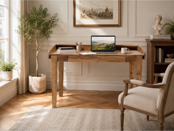 Psací stůl 130x85x70 z indického masivu palisandr