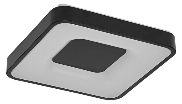 Stropní svítidlo Orbis Piana, černá, teplá bílá, 380 mm