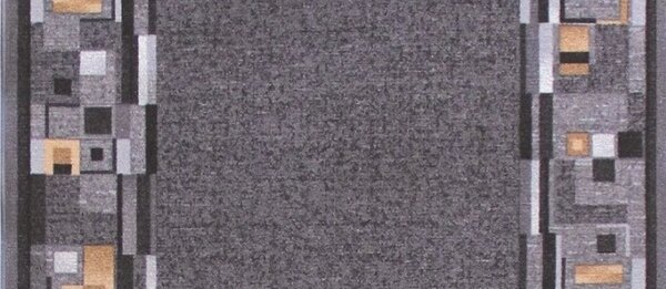 Associated Weavers, Protiskluzový běhoun na míru Bombay 97, šíře 67 cm, šedá, chodba / předsíň