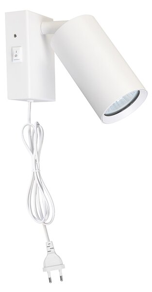 SOLIGHT Nástěnná lampička CELE 1xGU10, bílá