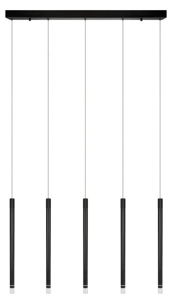 Závěsné svítidlo Decor Flute Pendant, černá, teplá bílá