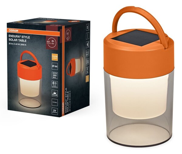 Venkovní svítidlo ENDURA® Style solární stolní, teplá bílá, 170 °