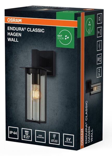 Venkovní svítidlo ENDURA® Classic Hagen, šedá