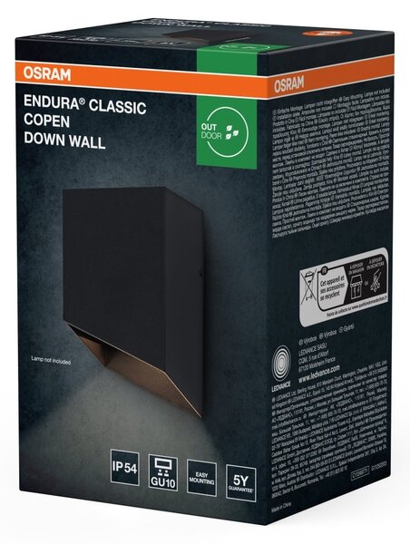 Venkovní svítidlo ENDURA® Classic Copen, šedá