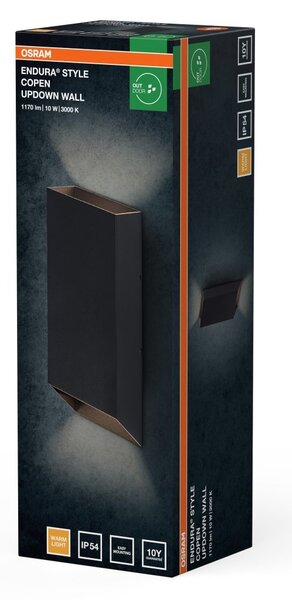Venkovní svítidlo ENDURA® Style Copen, šedá, teplá bílá, 220 °
