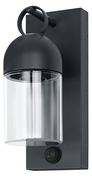 Venkovní svítidlo ENDURA® Classic Cowbell IP65, šedá, se senzorem