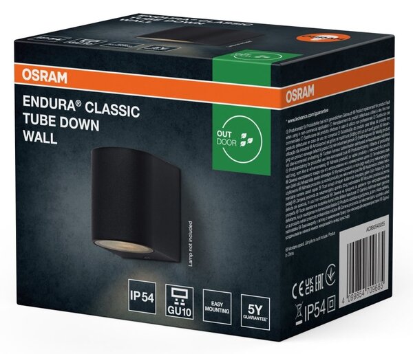 Venkovní svítidlo ENDURA® Classic Tube, šedá