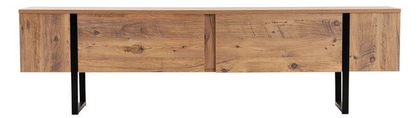 TV stolek v dekoru borovice v přírodní barvě 180x50x29,5 cm Serenity – Kalune Design