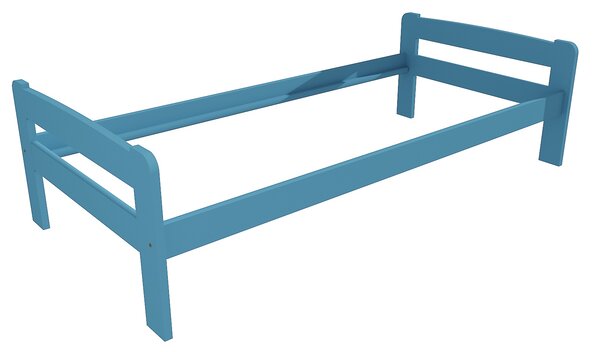 Vomaks Jednolůžková postel VMK009C Rozměr: 100 x 200 cm, Povrchová úprava: netransparentní barva modrá