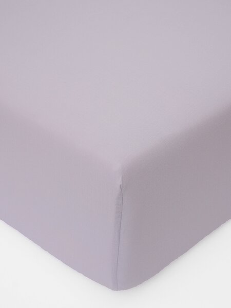 MK Lůžkoviny Mušelínové prostěradlo Alexia 90 x 200 cm - lila