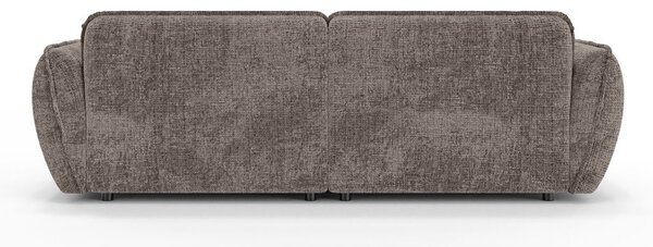 Taupe žinylková pohovka s lenoškou 252 cm Nelia Big – Ropez