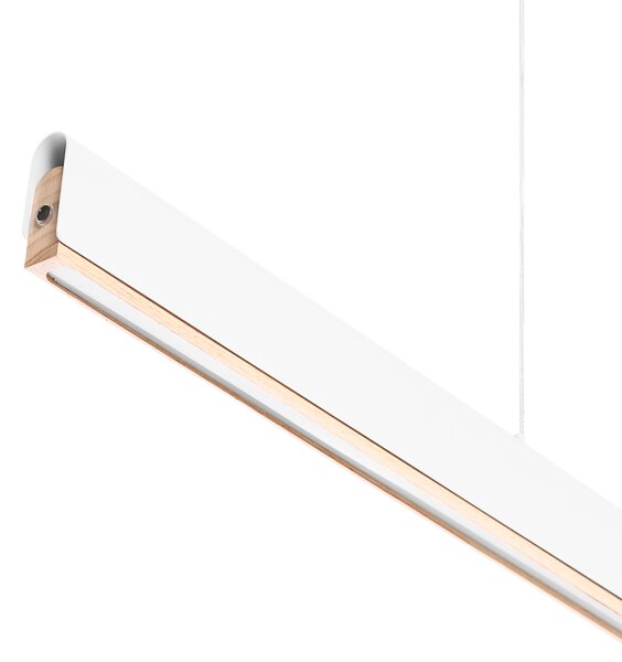 LED závěsná lampa MARA Kov Bílá