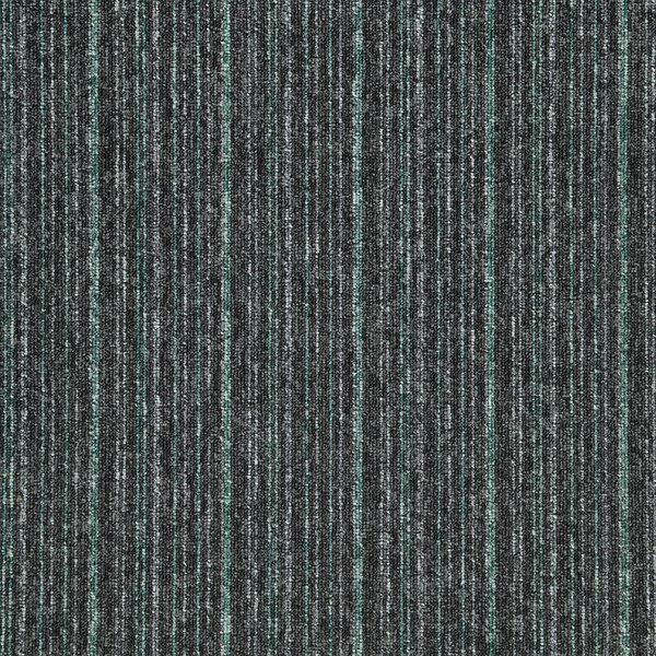 Balta koberce Kobercový čtverec Sonar Lines 4577 zelenočerný - 50x50 cm