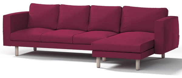 Potah na pohovku IKEA Norsborg 4-místná se šezlongem barva švestková