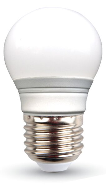 V-TAC PRO LED žárovka E27 G45 6,5W s CREE čipy, Studená bílá 6000 - 6500K