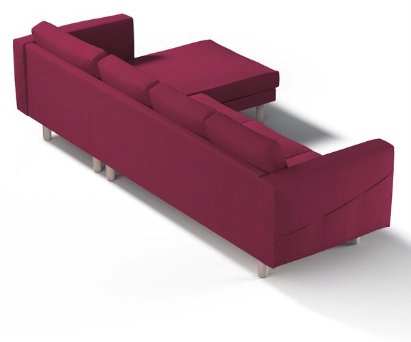 Potah na pohovku IKEA Norsborg 4-místná se šezlongem barva švestková