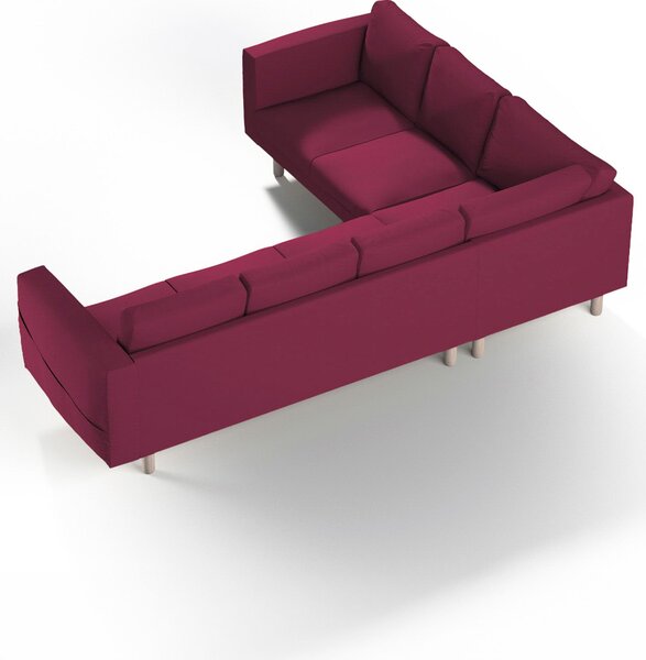 Potah na pohovku IKEA Norsborg rohová 5-místná barva švestková