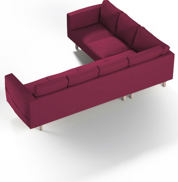 Potah na pohovku IKEA Norsborg rohová 5-místná barva švestková