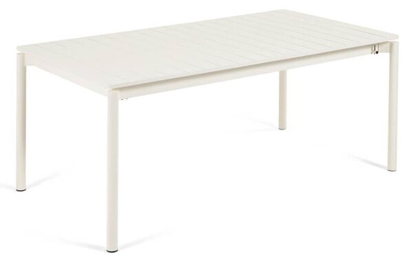 Zahradní rozkládací stůl tana 180 (240) x 100 cm bílý