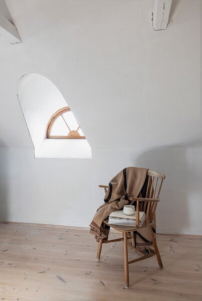 Světle hnědá deka 130x175 cm Shadow – Mette Ditmer Denmark