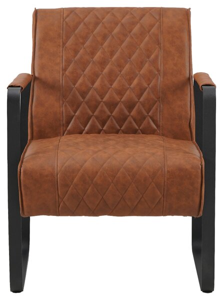 KŘESLO, kov, textil, koňaková MID.YOU - Online Only křesla & taburety, Online Only