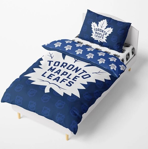 HOKEJOVÉ POVLEČENÍ NHL Toronto Maple Leafs Shields 140x200/70x90 cm