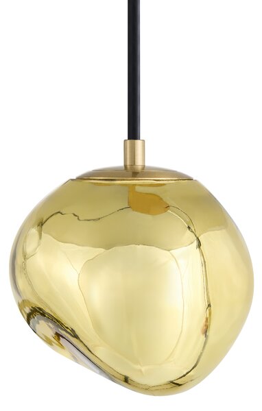 Závěsná lampa se 3 světly TSHUAPA Sklo Pestrá