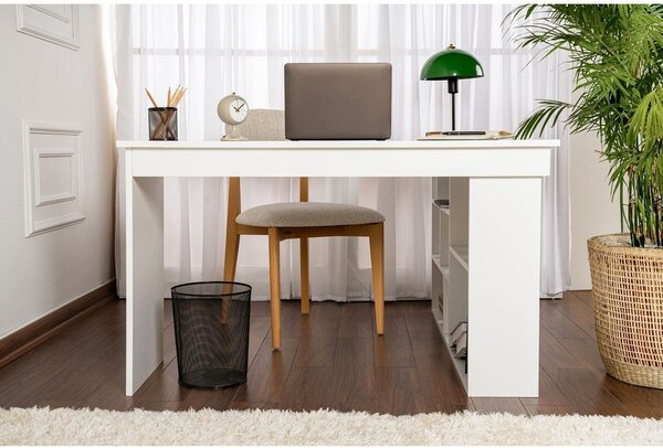 Matný rohový pracovní stůl 120x130 cm Vesper – Kalune Design