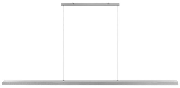 LED závěsná lampa BADDANA Kov Stříbrná