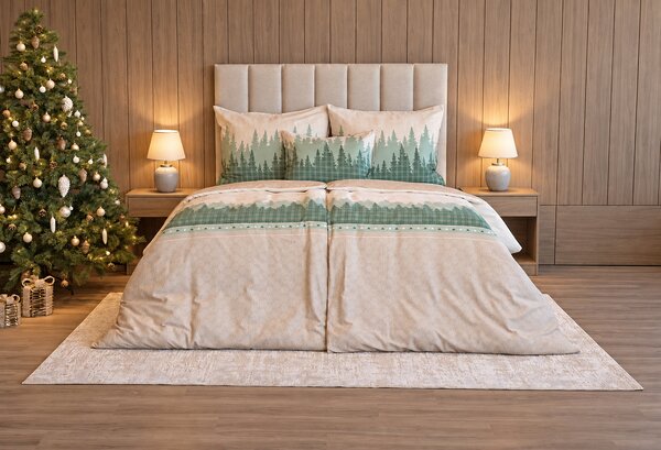 Povlečení Larsen Flanel premium 1x 140/200, 1x 70/90