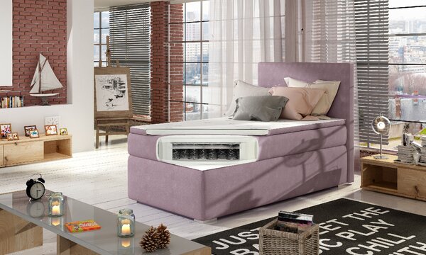 Boxspring Rocco 90x200 Materiál / Dekor: Sawana 05, Orientace: Levá