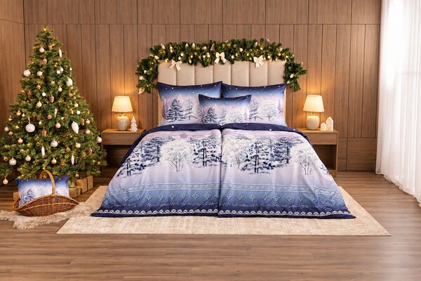 Povlečení Levante Bavlněný satén digitál 1x 140/200, 1x 70/90